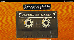 Desktop Screenshot of americanhi-fi.com